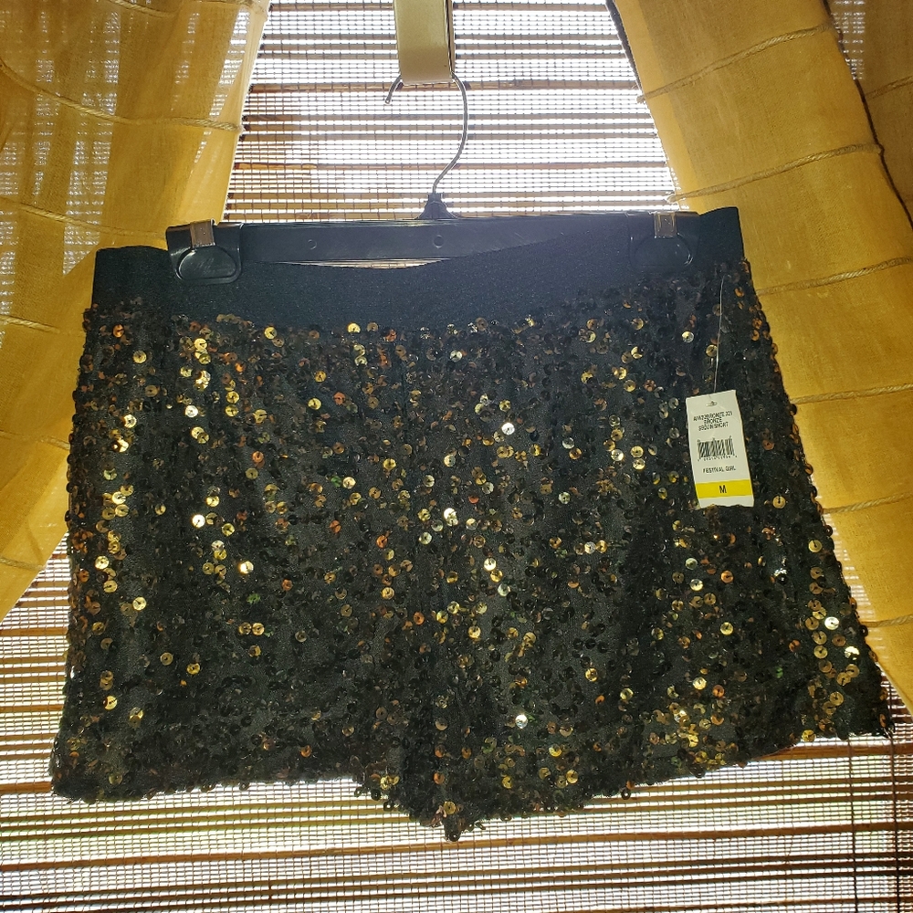 Sequined shorts